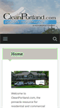 Mobile Screenshot of cleanportland.com